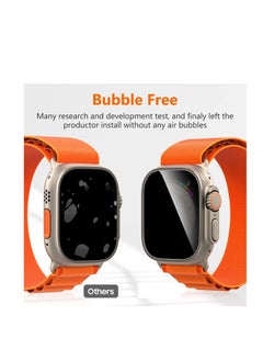 Film Screen Protector With Apple Watch Series 8 Ultra 49mm Tempered Glass Objects And Scratch Proof  - Image 3