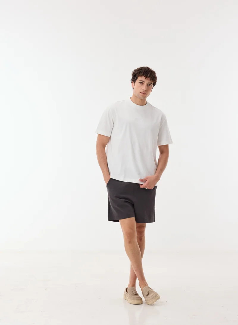 أشيتا فرنانديز Adrian Men’s Black Cotton Blend Shorts – Relaxed Fit Knee Length Lightweight Casual Wear