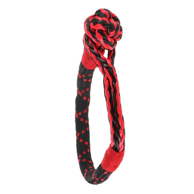 12 Ton Synthetic Winch Soft Shackles Heavy Duty Tow Rope for Truck ATV Off Road Towing - Image 1