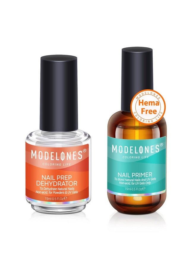موديل ونز مجموعة مجفف الأظافر وبرايمر من موديلونز ١٥ مل، مجفف الأظافر وبرايمر الأظافر، برايمر مستلزمات الأظافر الأكريليكية - Image 1
