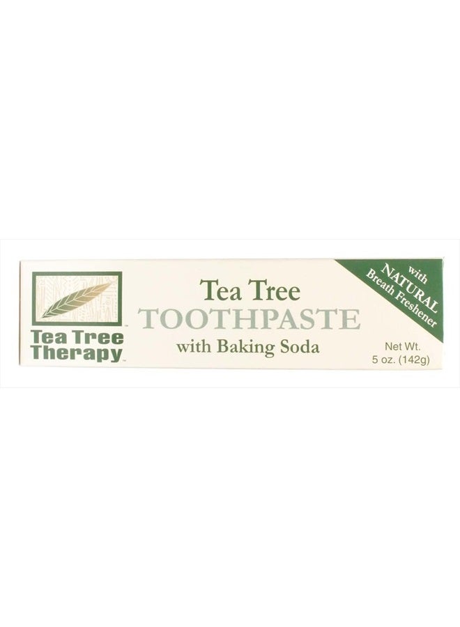 Tea Tree Therapy Toothpaste with Baking Soda ( 5-Pack)