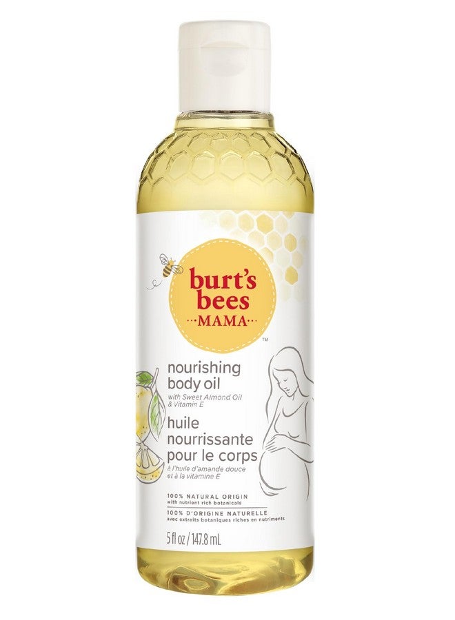 Burt's Bees Mama Body Oil with Vitamin E, 100% Natural Origin, 5 Fluid Ounces