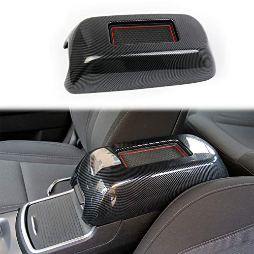 crosselec Center Console Organizer Armrest Box Cover trim with Storage slot for Dodge Charger 2011-2021/Chrysler 300 2015-2021 - Image 1
