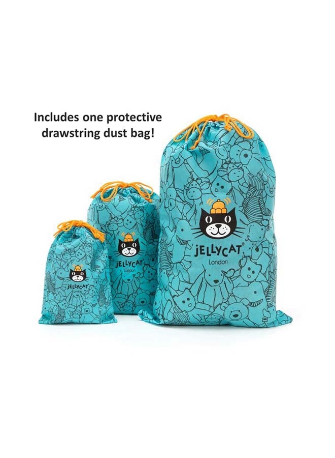 Jellycat جيسي رجل الثلج – رجل ثلج محشو طويل بوشاح أحمر وأنف جزر – 30 سم لعبة شتوية لتزيين عيد الميلاد، للأطفال وجامعي التحف - Image 4