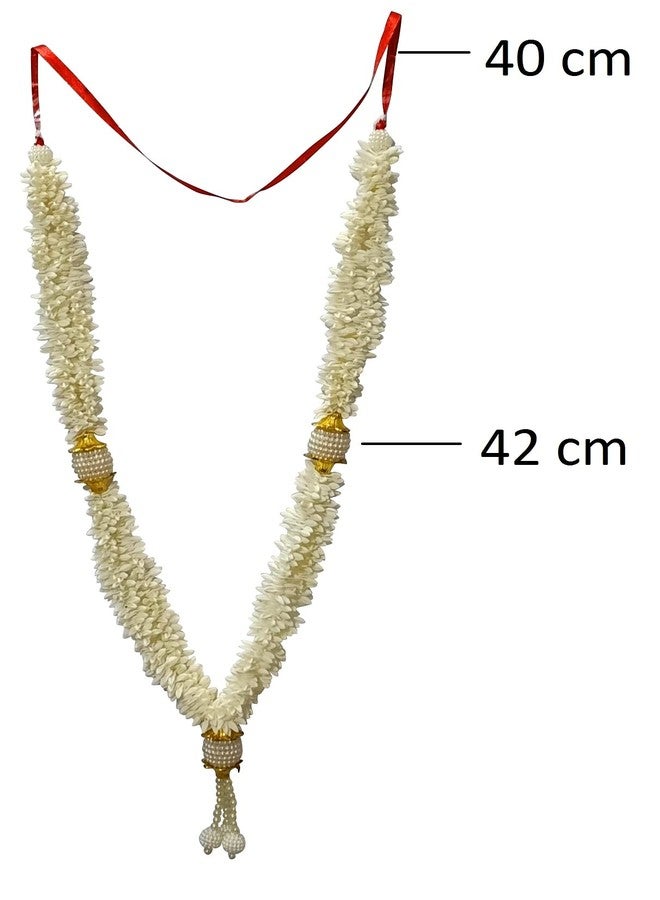 Snabs Garland for Photo Frames, Mala for Photo Frame Gods Idols, Artificial Flower - Image 2