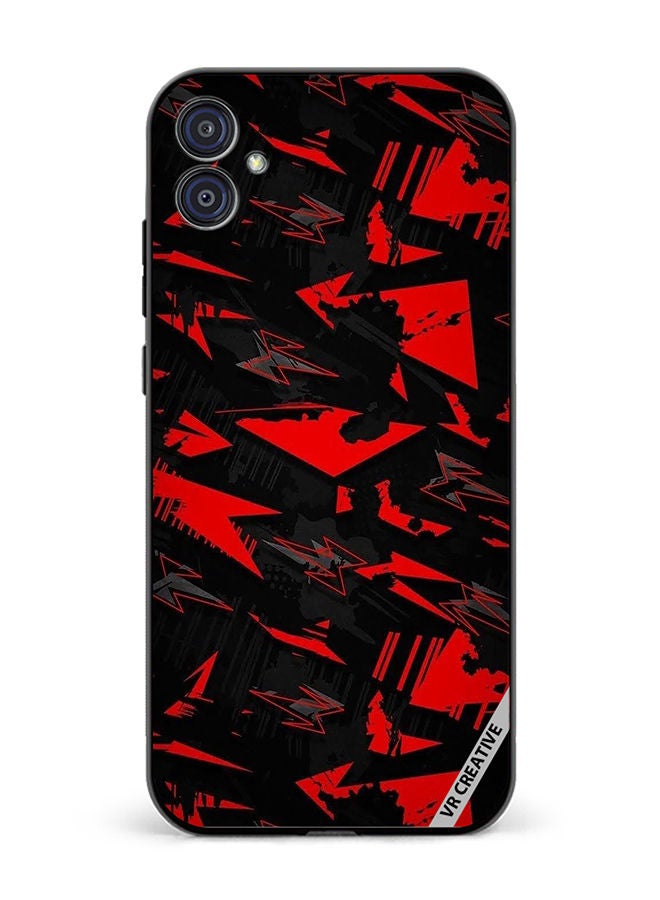 VR CREATIVE Protective Case Cover For Samsung Galaxy M04/F04 Abstract Design Multicolour - Image 1