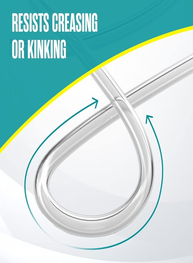 Houseables Clear Tubing, Tubing, Clear Hose, 3/8”ID x 1/2”OD, 100FT, Plastic Tube, Vinyl, Flexible, PVC, Food Grade, Industrial Flex Pipe For Water, Brewing Hose, Beverage Pump, Homebrew, Wine Siphon - Image 5