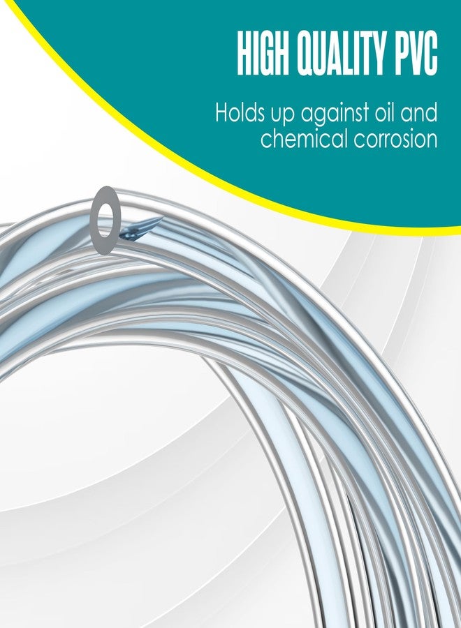 Houseables Clear Tubing, Tubing, Clear Hose, 3/8”ID x 1/2”OD, 100FT, Plastic Tube, Vinyl, Flexible, PVC, Food Grade, Industrial Flex Pipe For Water, Brewing Hose, Beverage Pump, Homebrew, Wine Siphon - Image 3