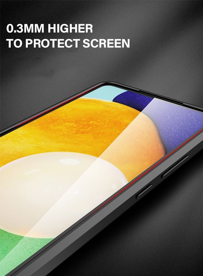 جرويك جراب سامسونج جالاكسي A53 5G مقاس 6.5 بوصة، نمط الليتشي الناعم الأنيق،مصنوع من الجلد الاصطناعي، قبضة مريحة، مضاد للبصمات، جراب هاتف مضاد للانزلاق،ممتص للصدمات. - Image 2