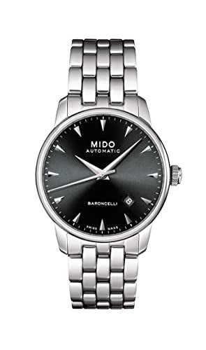 MIDO Baroncelli - Swiss Automatic Watch for Men - Black Dial - Case 38mm - M86004181 - Image 4