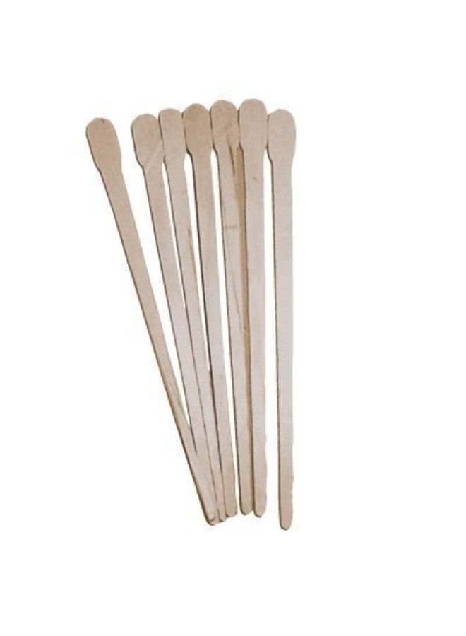 Rayson Extra Small Wax Sticks 100 Pieces Wood Waxing Craft Sticks Spatulas Applicators for Hair Removal Eyebrow and Body