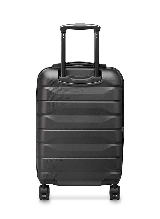 DELSEY Air Armour 4 Double Wheels Hard Cabin Trolley Case 55 CM / 22 Inch Black  - Image 3
