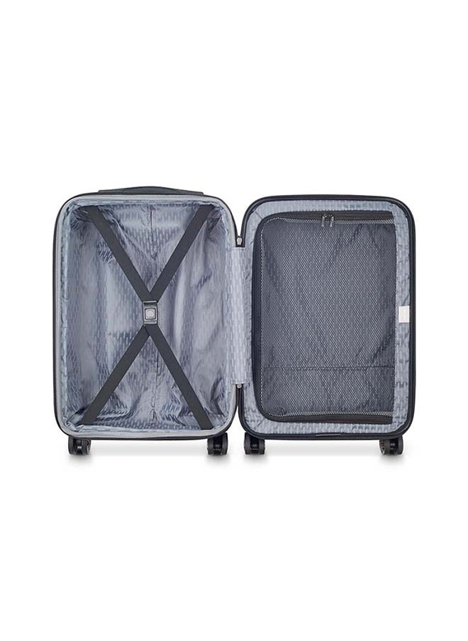 DELSEY Air Armour 4 Double Wheels Hard Cabin Trolley Case 55 CM / 22 Inch Black  - Image 4
