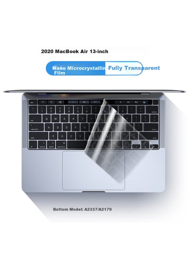 Shanmo Transparent Keyboard Cover For Apple Macbook Air 13-inch
