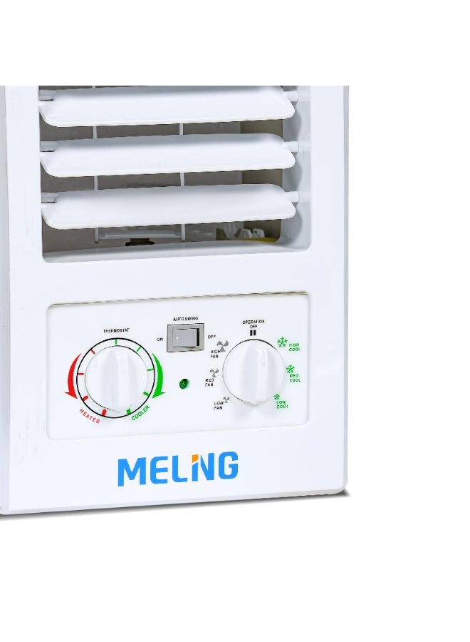 Meling Window Air Conditioner, 17200 BTU, 1.43 Ton, Hot/Cold - MWAC-18CH - Image 5