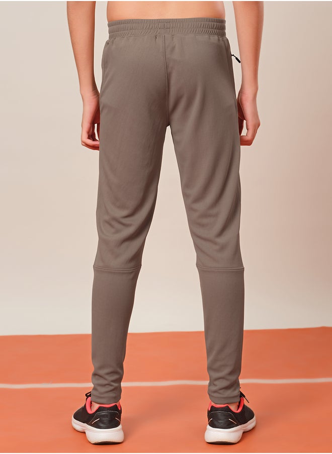 Technosport Solid Drawstring Waistband Track Pants  - Image 5