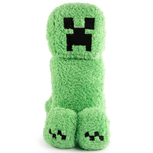 Jay Franco Minecraft Plush Pillow Buddy Soft Plushie Stuffed Pillow 19 Inches Green Creeper 03 - Image 1