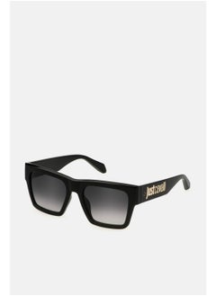 Just Cavalli Unisex Square Shape   Sunglasses SJC038 540Z42 - Lens Size: 54 Mm - Total Shiny Black  - Image 1
