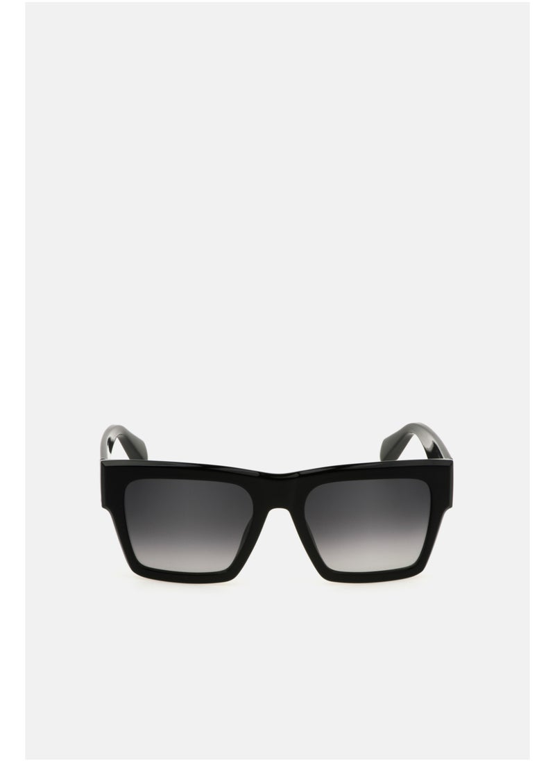 Just Cavalli Unisex Square Shape   Sunglasses SJC038 540Z42 - Lens Size: 54 Mm - Total Shiny Black  - Image 2