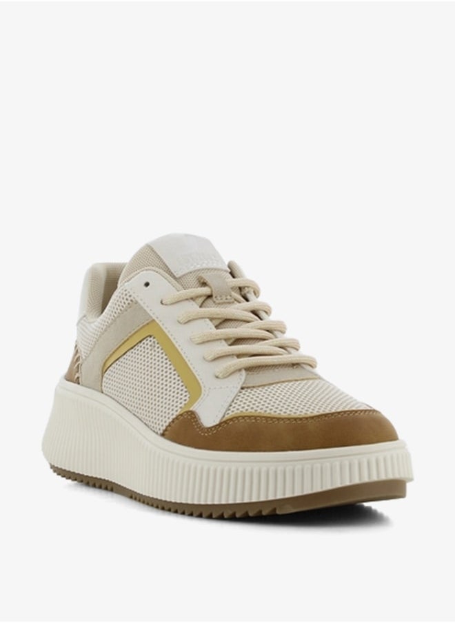 SJ Women's Colourblock Lace-Up Sneakers  - Image 1