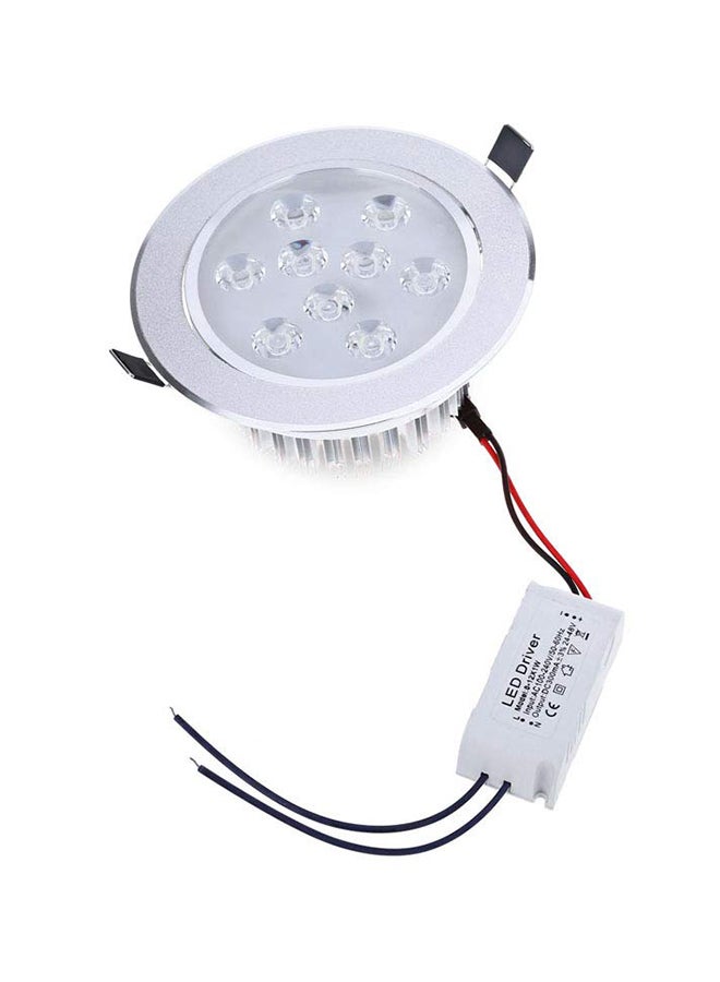 Loquat LED Surface Mounted Ceiling Light Grey 13.50x13.50x6cm - Image 1