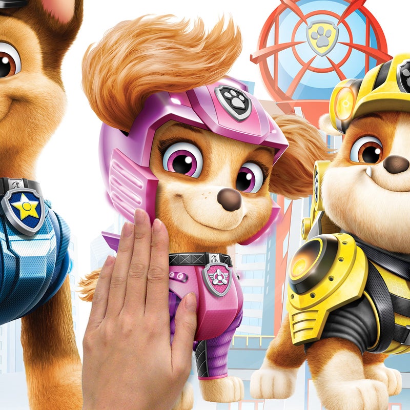RoomMates RMK5122GM Paw Patrol Peel and Stick Giant Wall Decals with Alphabet for Personalization - Image 3