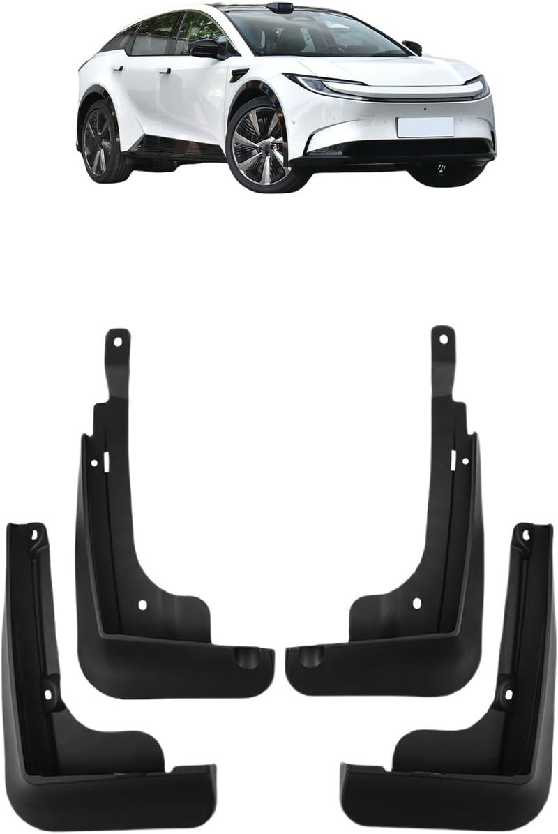 Mud Flaps for Toyota BZ5 2025 - Heavy Duty Splash Guards Fender Mud Guards Material Mudflaps Exterior Accessories 4-Piece - Image 1