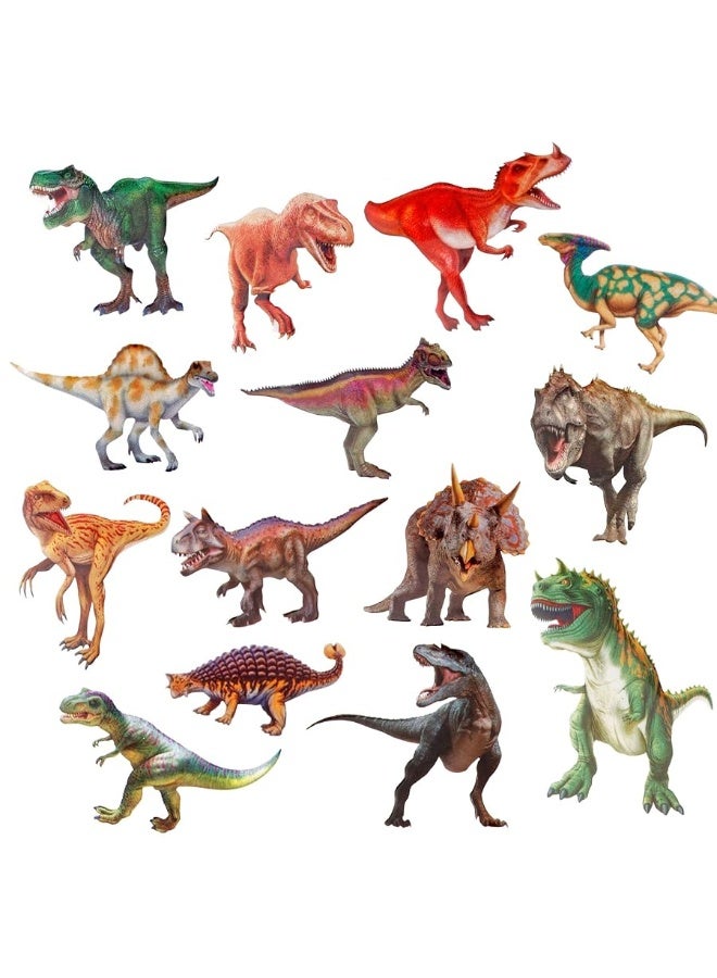 UPINS Dianosaur Stickers for Kids, 14 Different Sheets 200+ Counts 3D Puffy Stickers Craft Scrapbooking for Children Dinosaur Lovers - Image 2
