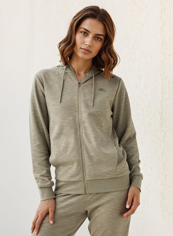 Kappa Women's Zip Through Hoodie - Image 4