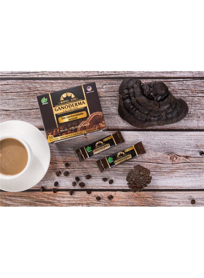 Longreen Ganoderma Coffee - Reishi Mushroom Coffee. 2 in 1 sugar free - 30 sachets - Image 5