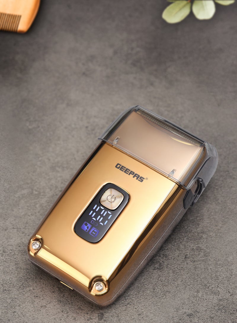 GEEPAS Digital Waterproof Shaver | 3 Blades, Lithium-ion Battery, LED Display | Travel Safety Lock| GSR57520UK - Image 2