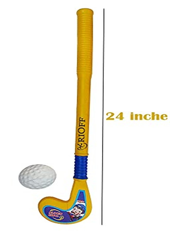 Rioff® Kids Hockey Set for Kids 2 Hockey Sticks 2 Ball Kids (3-6Year) Set of 2 - Image 5