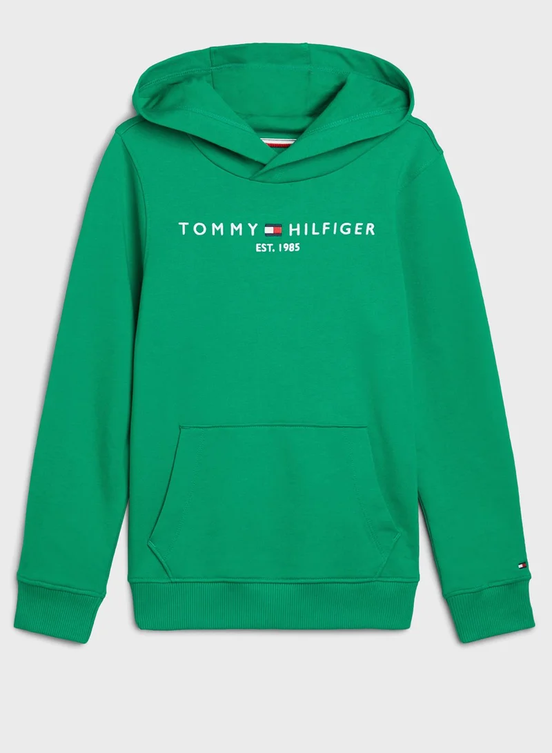 TOMMY HILFIGER Kids Logo Hoodie