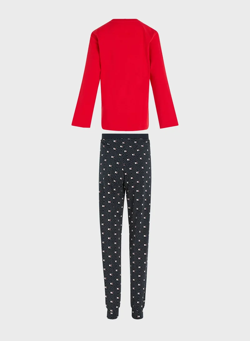 TOMMY HILFIGER Long Pants Pj Set
