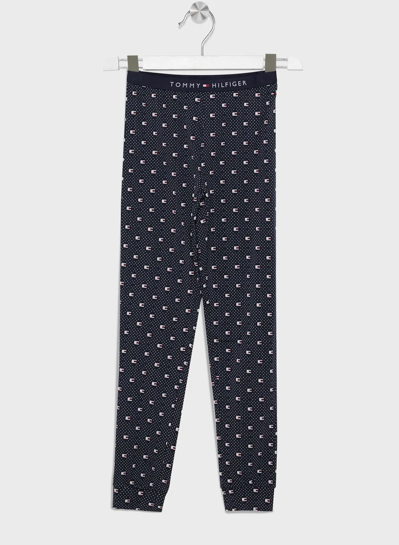 TOMMY HILFIGER Long Pants Pj Set