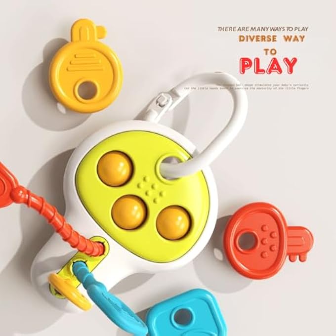 BABY FIDGET PUZZLE WITH POP IT, PULL KEYS, AND LEVELS - Image 5