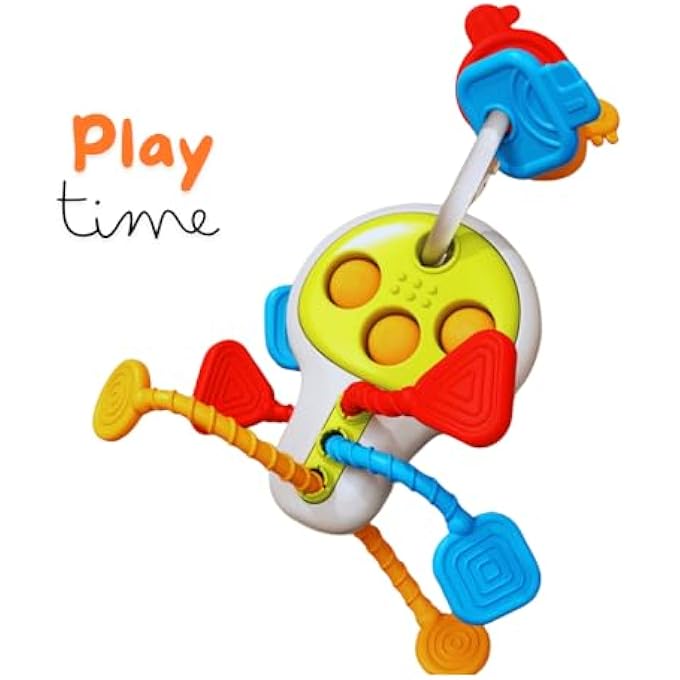 BABY FIDGET PUZZLE WITH POP IT, PULL KEYS, AND LEVELS - Image 2