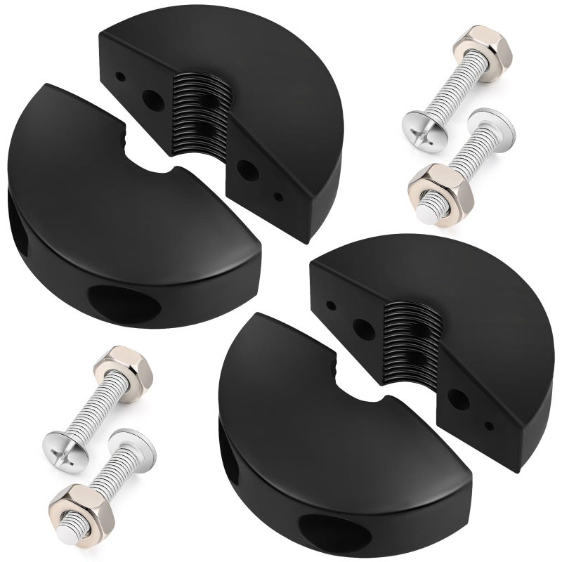 Yaocom 2 Sets Retractable Air Hose Stopper for Spring Driven Air Hose Reel Adjustable Replacement Parts Rubber Bumpers 12 ID 075 Inch to 087 Inch Auto Rewind