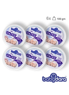 Baby Dara 6-pack of Baby Dara Diaper Rash Cream 100 gm (600 gm - 6x 100 gm)  - Image 2