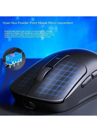 SC680 Superlight Wireless Gaming Mouse, Tri-Mode 2.4G/BT5.0/USB-C Gaming Mouse, 26000 DPI Rechargeable Wireless Mouse with 6 Programmable Buttons, Ergonomic Computer Mouse for Laptop/PC/Mac/Tablet - view 4