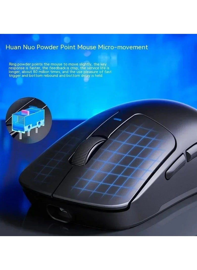 AULA - SC680 Superlight Wireless Gaming Mouse, Tri-Mode 2.4G/BT5.0/USB-C Gaming Mouse, 26000 DPI Rechargeable Wireless Mouse with 6 Programmable Buttons, Ergonomic Computer Mouse for Laptop/PC/Mac/Tablet - Image 1