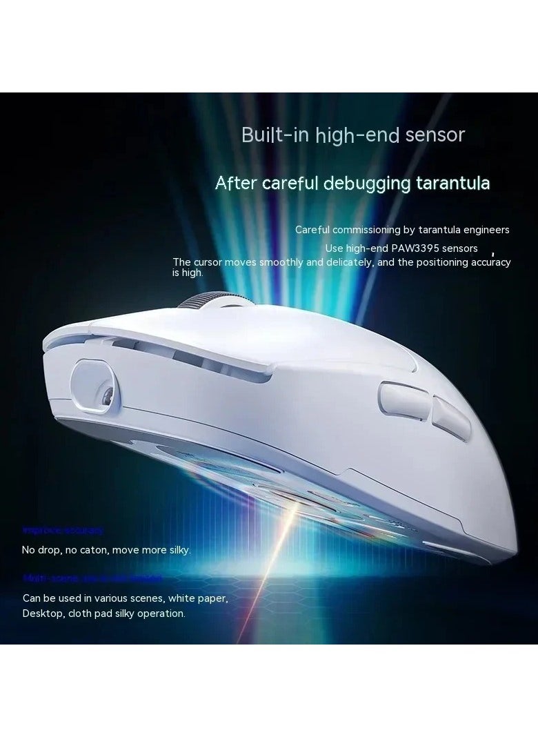 AULA - SC680 Superlight Wireless Gaming Mouse, Tri-Mode 2.4G/BT5.0/USB-C Gaming Mouse, 26000 DPI Rechargeable Wireless Mouse with 6 Programmable Buttons, Ergonomic Computer Mouse for Laptop/PC/Mac/Tablet - Image 1