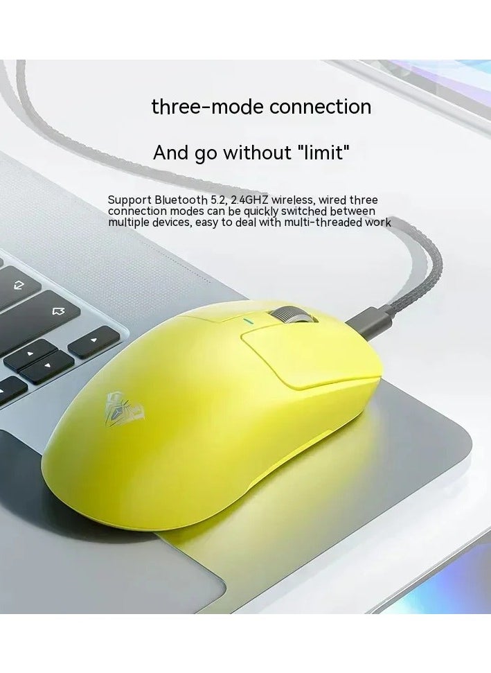AULA - SC680 Superlight Wireless Gaming Mouse, Tri-Mode 2.4G/BT5.0/USB-C Gaming Mouse, 26000 DPI Rechargeable Wireless Mouse with 6 Programmable Buttons, Ergonomic Computer Mouse for Laptop/PC/Mac/Tablet - Image 1