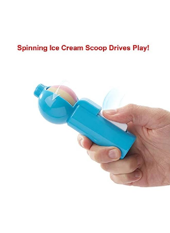 Mattel Games - Ice Cream Scoops Of Fun Kids Fisherprice Board Game With Cards Cups & Ice Cream Scooper Spinner Gift For Preschool Kids Ages 3 Years & Older - Image 1