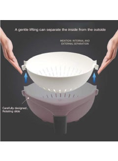 N M Z N M Z Fruit Rice Vegetables Washing Bowl Basket  - Image 5