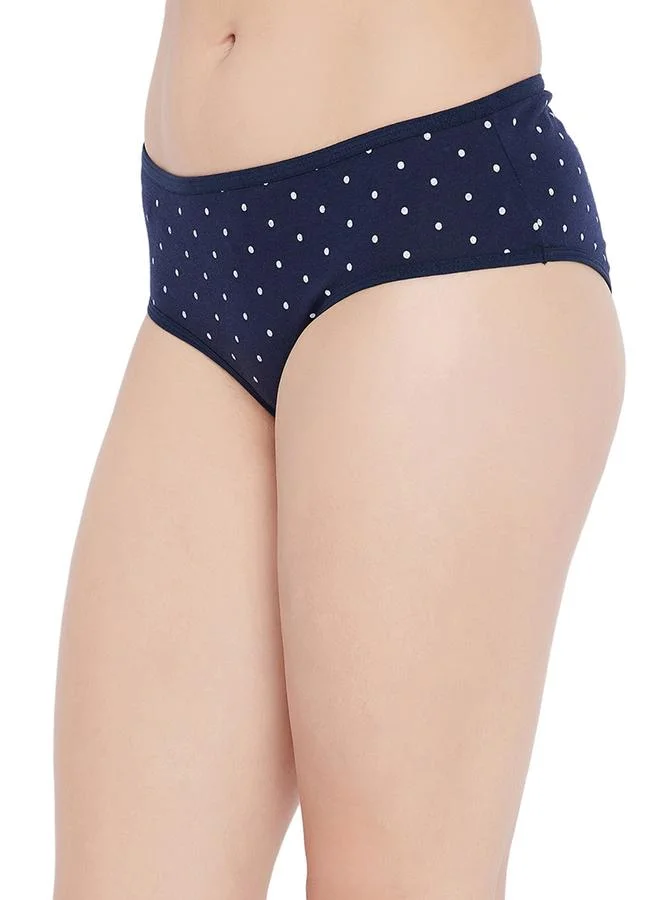 كلوفيا Mid Waist Polka Print Hipster Panty