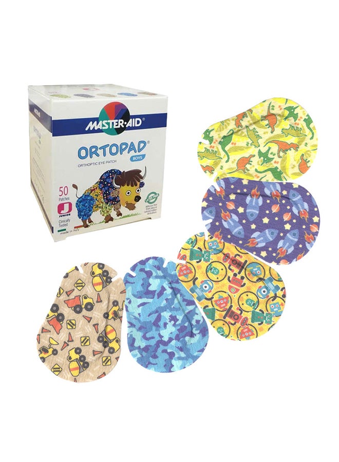 Ortopad Boys Eye Patches Junior - 50 pcs - Image 1