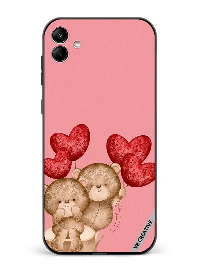 VR CREATIVE Protective Case Cover For Samsung Galaxy A04 Bear Love Design Multicolour - Image 1