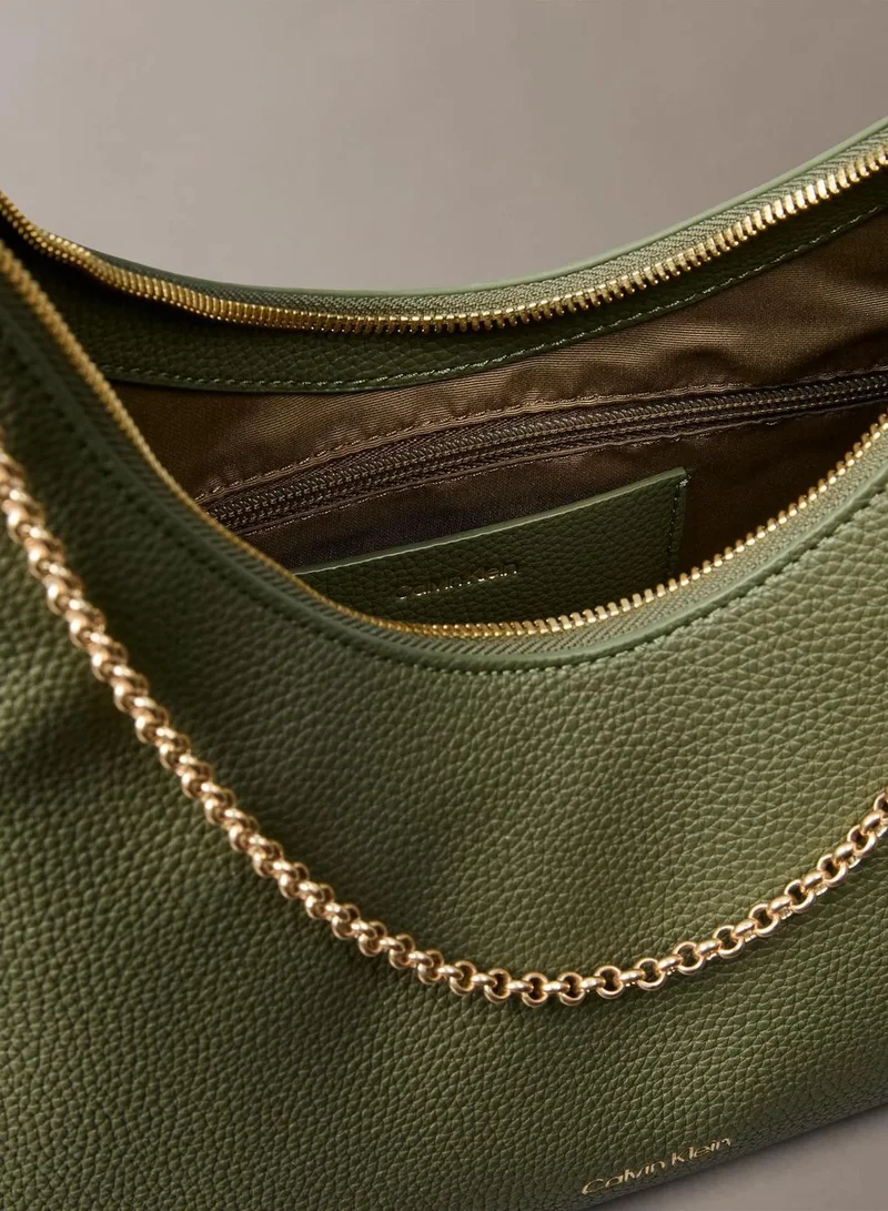 Calvin Klein  Pebbled Jewellery Chain Hobo Bag for Women | Best Price UAE
