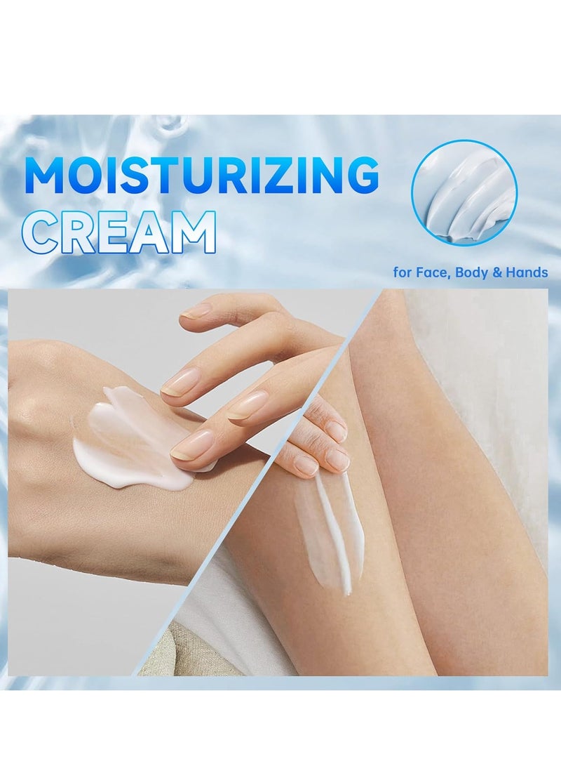 THESAEM [the SAEM] Iceland Aqua Moist Cream 60ml - Moisture Coating Hydrating Facial Cream with Iceland Mineral Water for Dry Skin, Hypoallergenic Safe Formula - Image 3